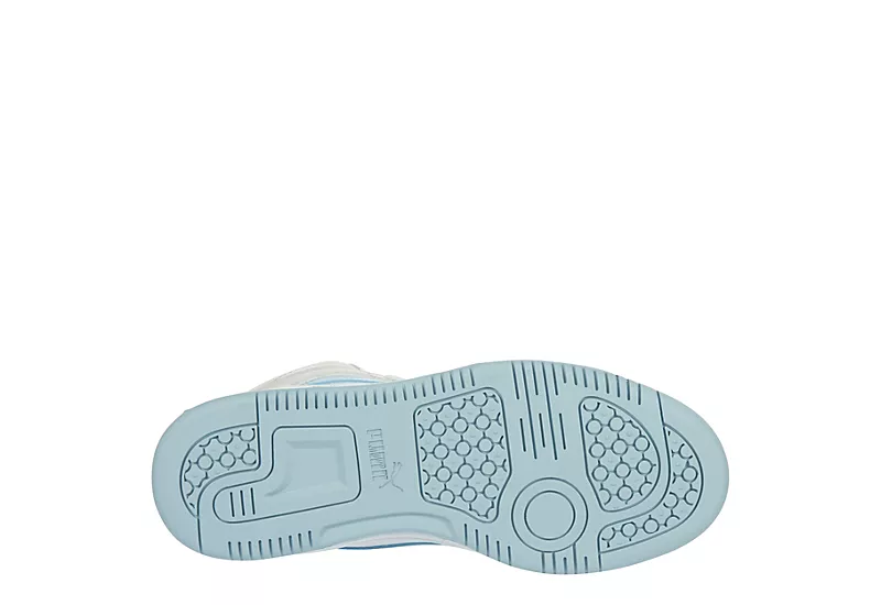Puma Womens Rebound Lay Up Sneaker - White 9 Puma Womens Rebound Lay Up Sneaker - White - Image 7